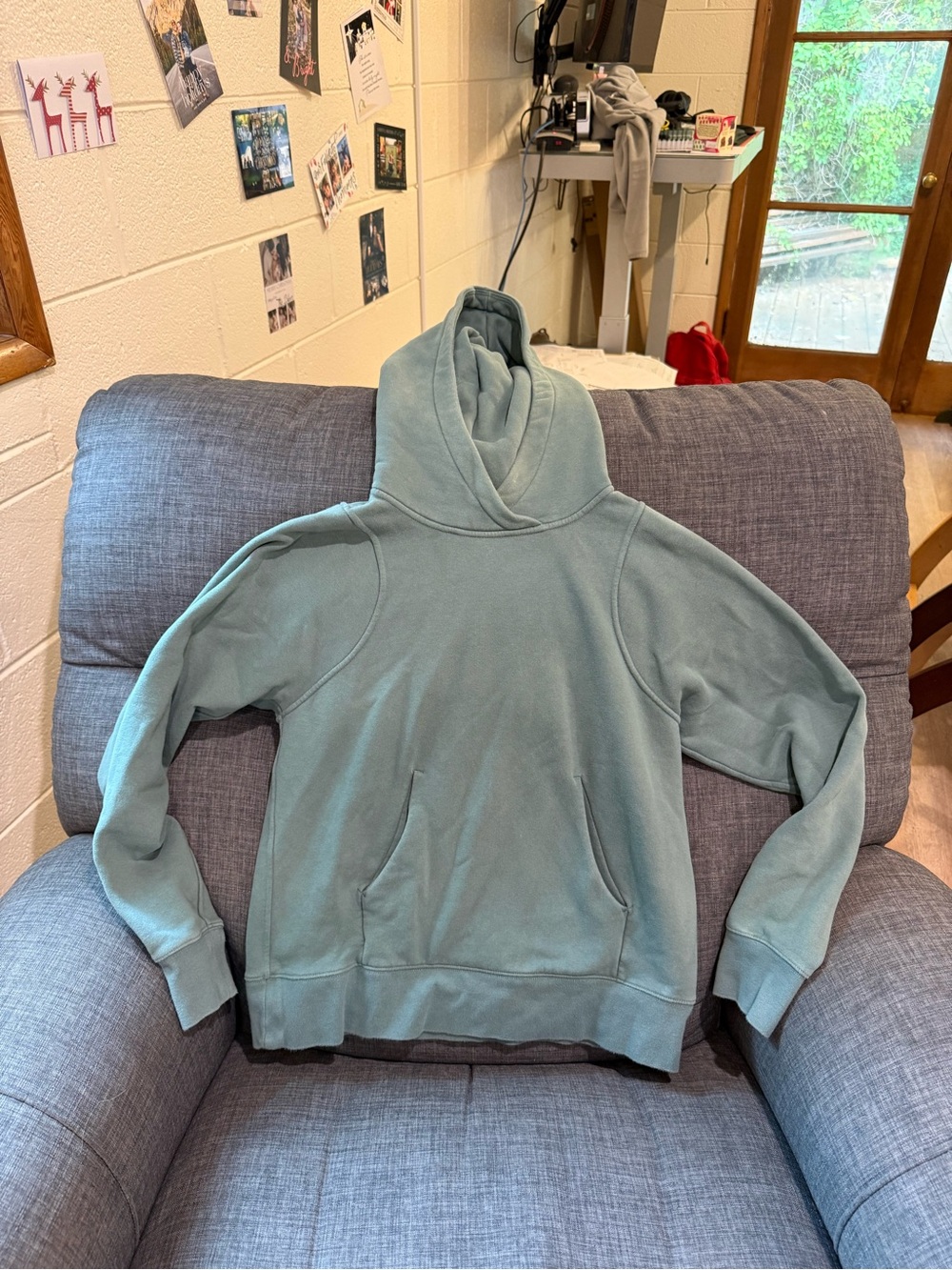 Lululemon Sage Green Scuba Hoodie 4 Way Stretch